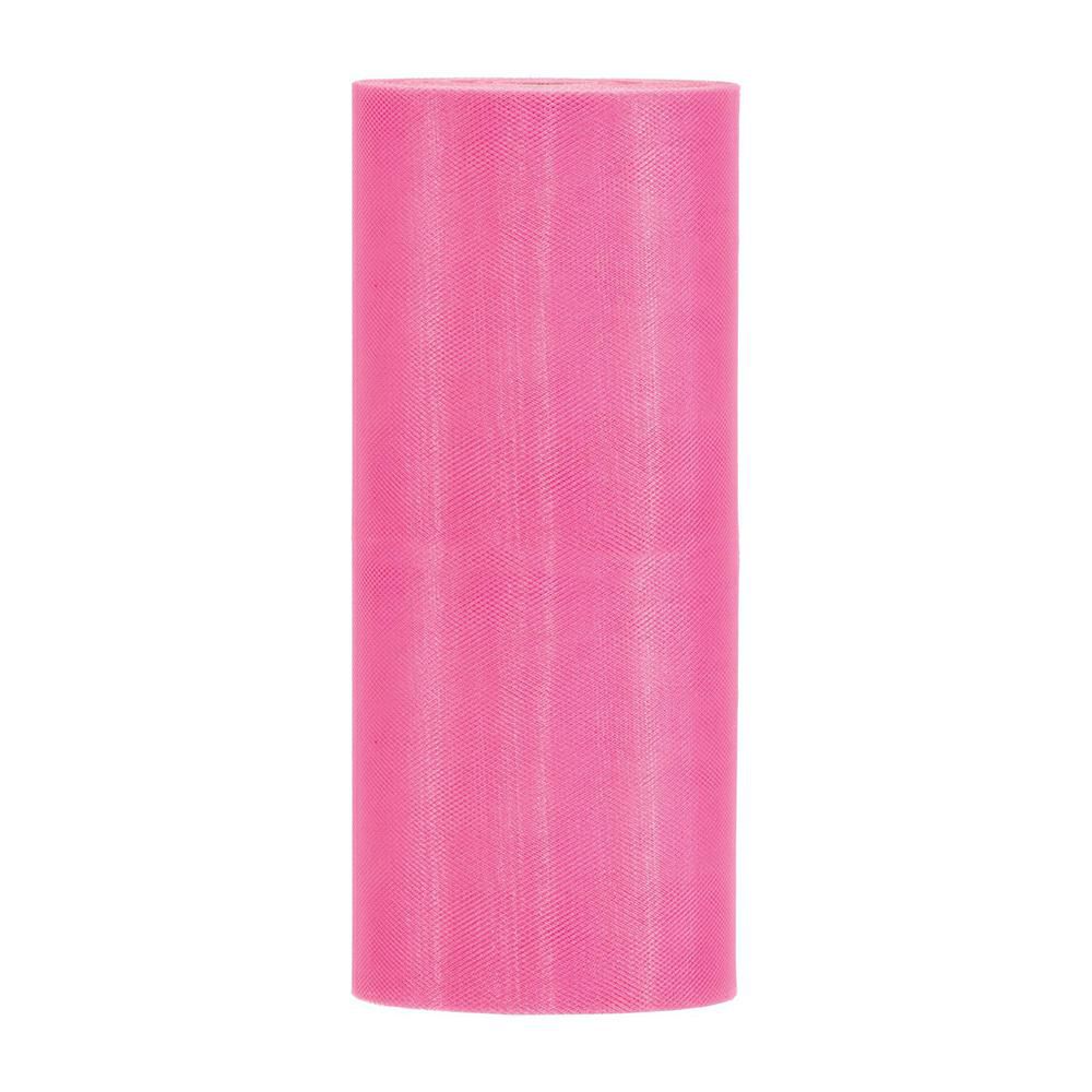 TULLE H.25 CM 100 MT FUCSIA