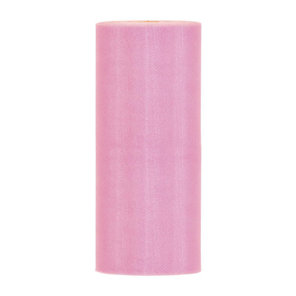 TULLE H.25 CM 100 MT ROSA ANTICO