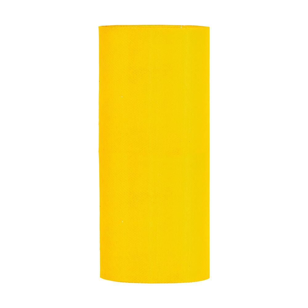 TULLE H.25 CM 100 MT GIALLO