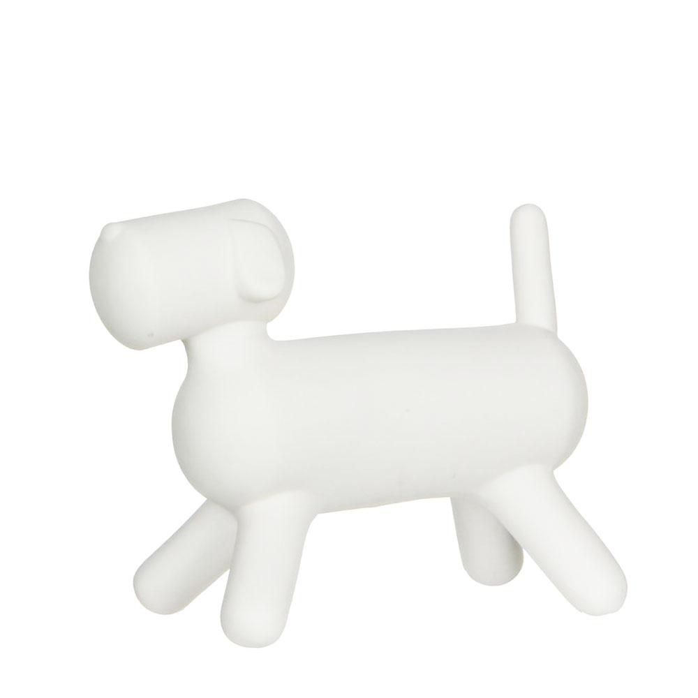 CAGNOLINO CERAMICA 24X11 CM. H.18 CM. BIANCO