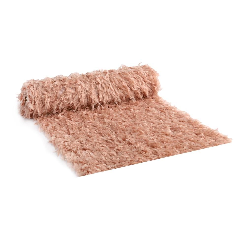 RUNNER POLYESTERE SFRANGIATO 30CM 2MT -FUZZLE- ROSA CIPRIA RUNNER POLYESTERE SFRANGIATO 30CM 2MT -FUZZLE- ROSA CIPRIA