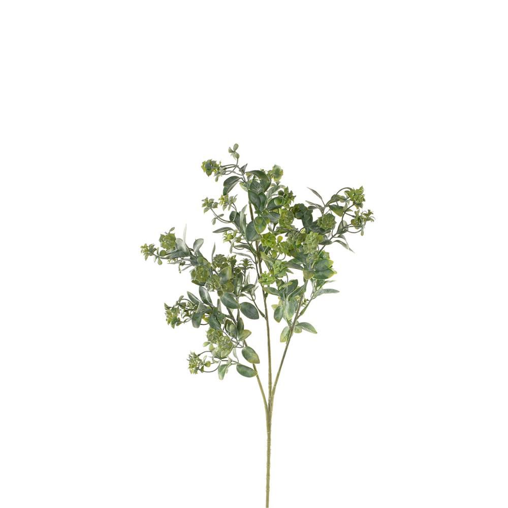 RAMO C/FOGLIE 3X CM.76 VERDE