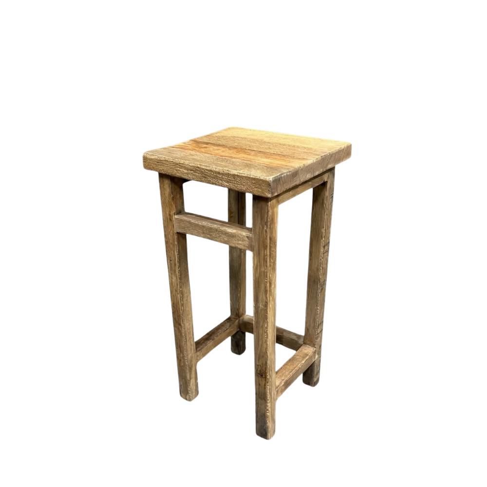 SGABELLO LEGNO QUADRATO35X35 CM H.70 CM -BALOK- NATURALE