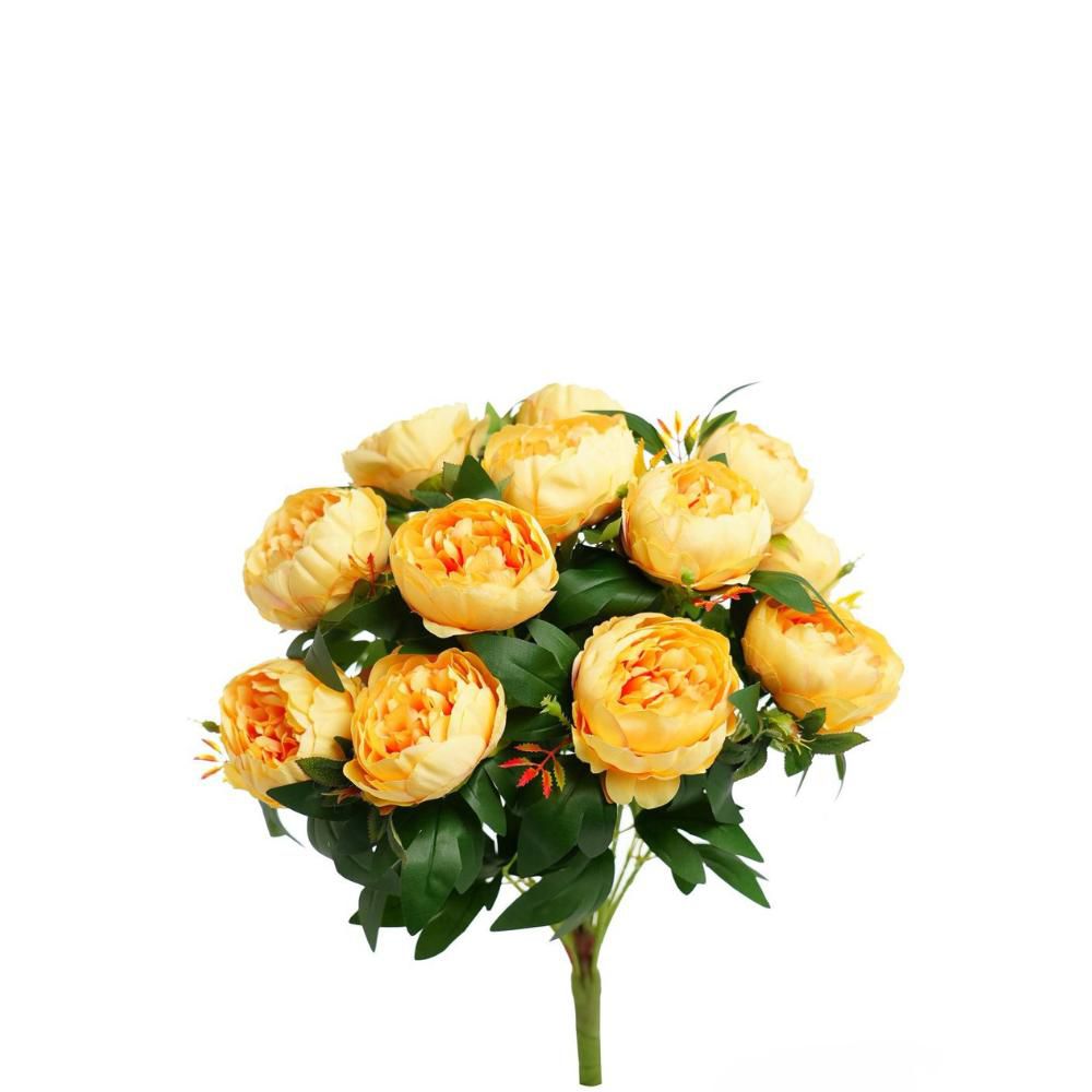 PEONIA BOUQUET 15F GIALLO