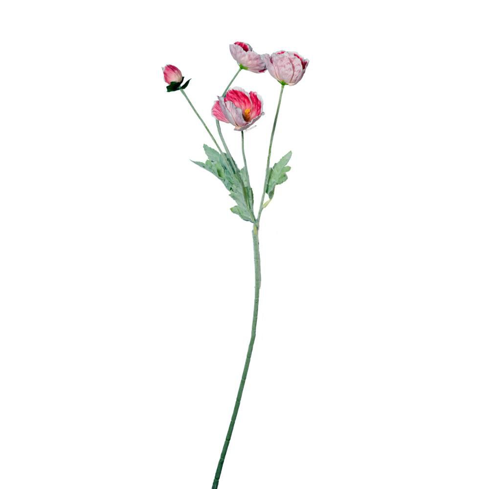 PAPAVERO SPRAY CM.60 ROSA SCURO