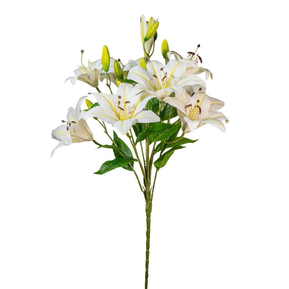 LILIUM BUSH 8X H.90 CM CREMA