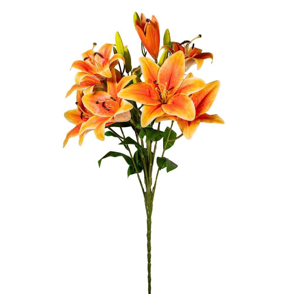 LILIUM BUSH 8X H.90 CM ARANCIONE