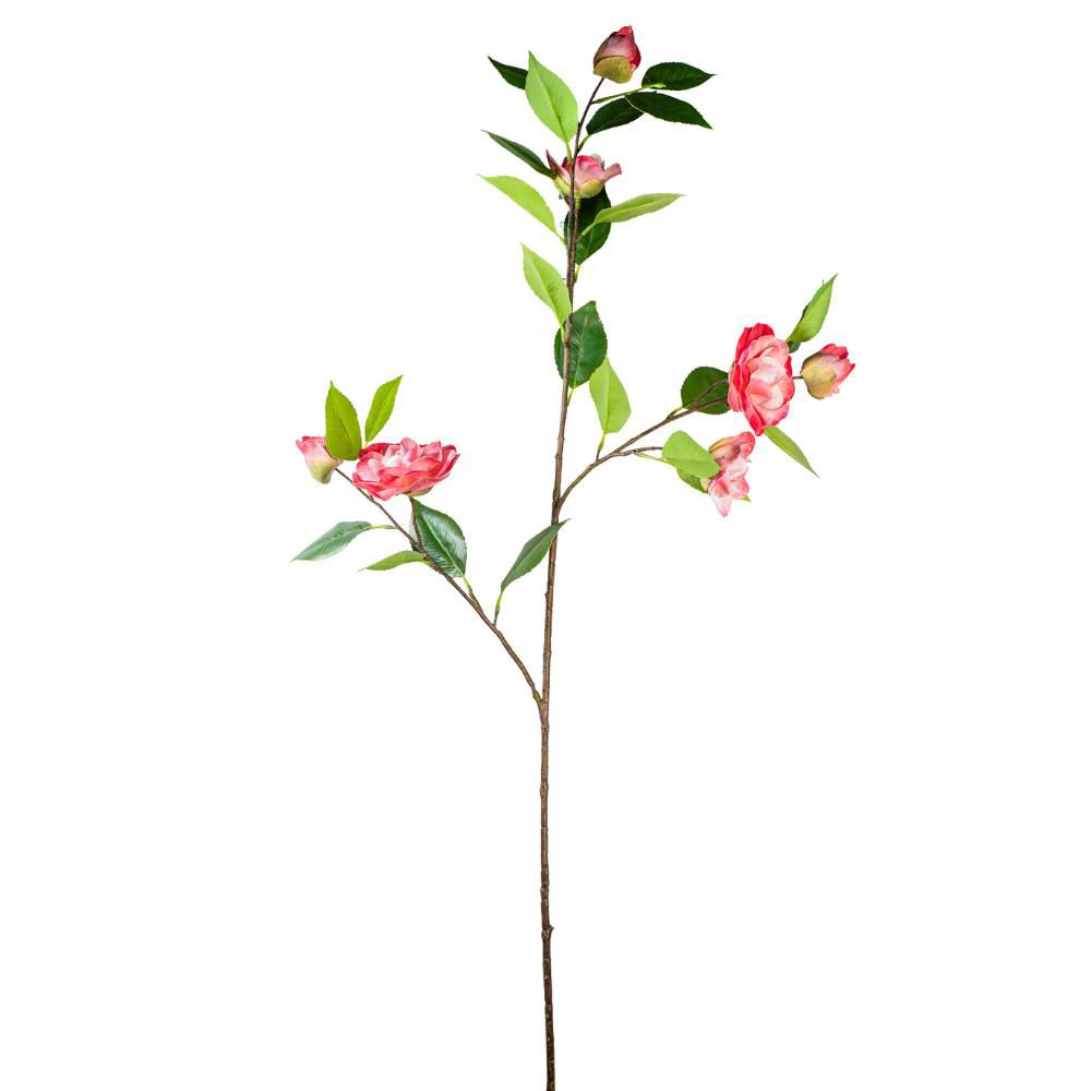 CAMELIA RAMO 4X 3F CM.90 ROSA SCURO