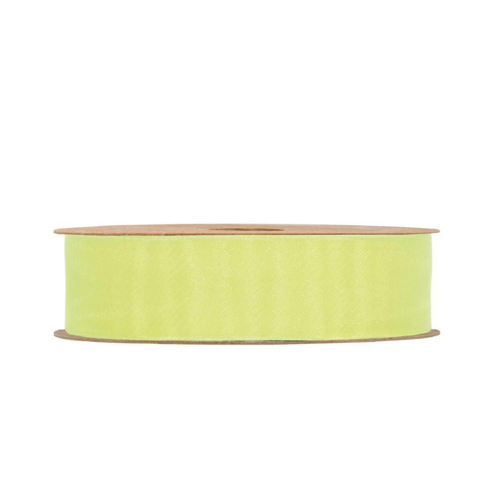 NASTRO ORGANZA MATT 25MM 20MT VERDE MELA