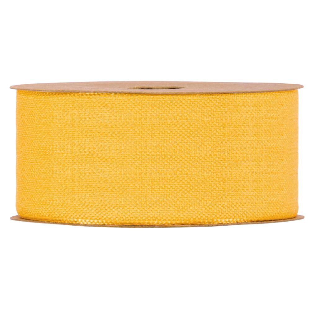 NASTRO EFFETTO CASHMERE40MM 20MT GIALLO