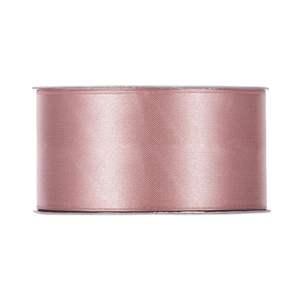 NASTRO DOPPIO RASO 40MM25MT ROSA SCURO