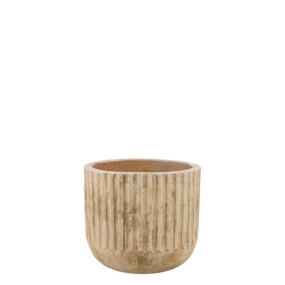 VASO TERRACOTTA D.28 CMH.26 CM -MARRAKESH- NATURALE