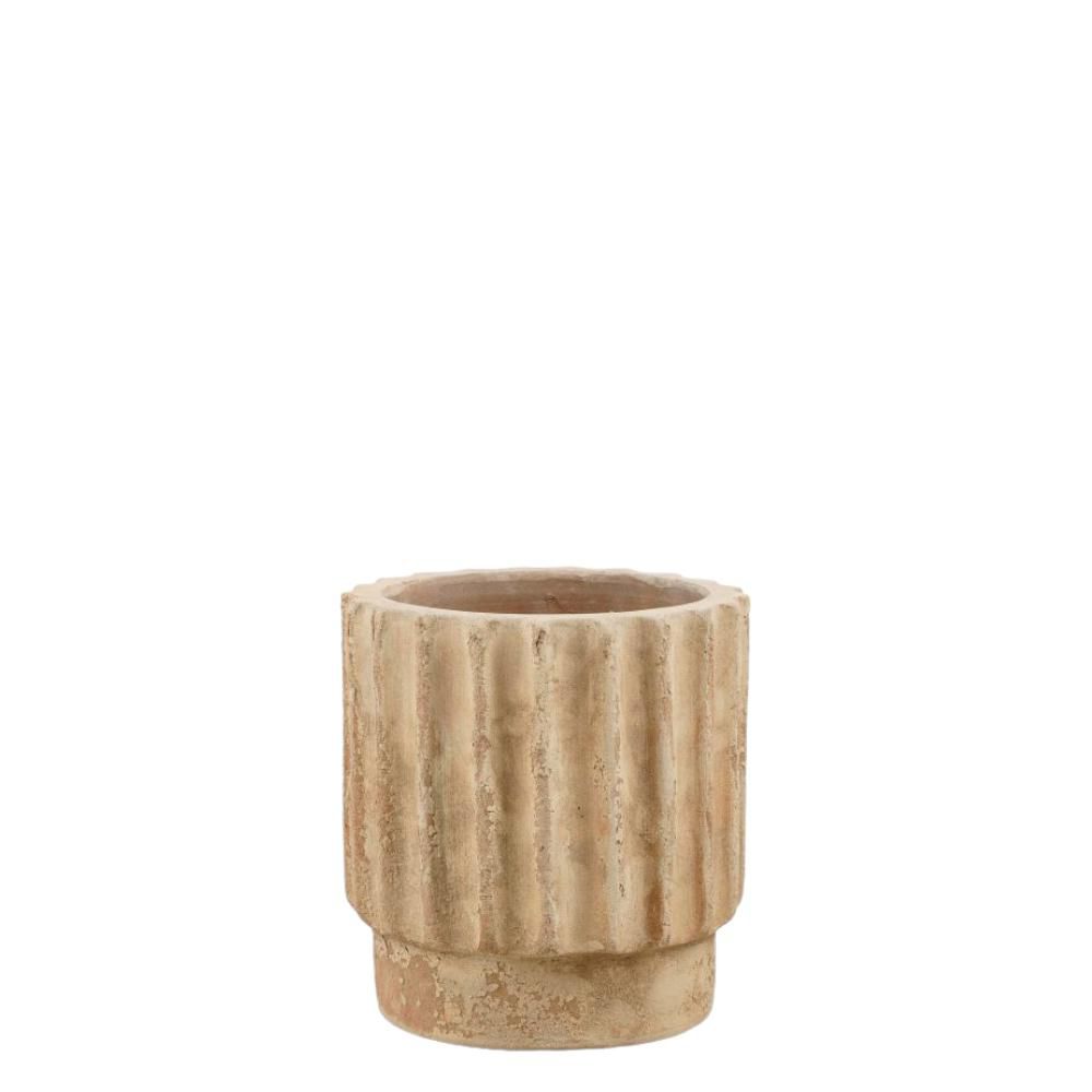 VASO TERRACOTTA D.26 CMH.28 CM -MARRAKESH- NATURALE