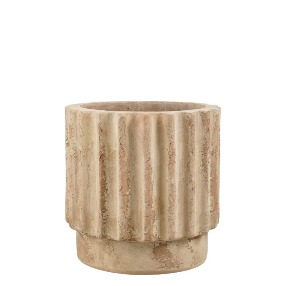 VASO TERRACOTTA D.37 CMH.37 CM -MARRAKESH- NATURALE