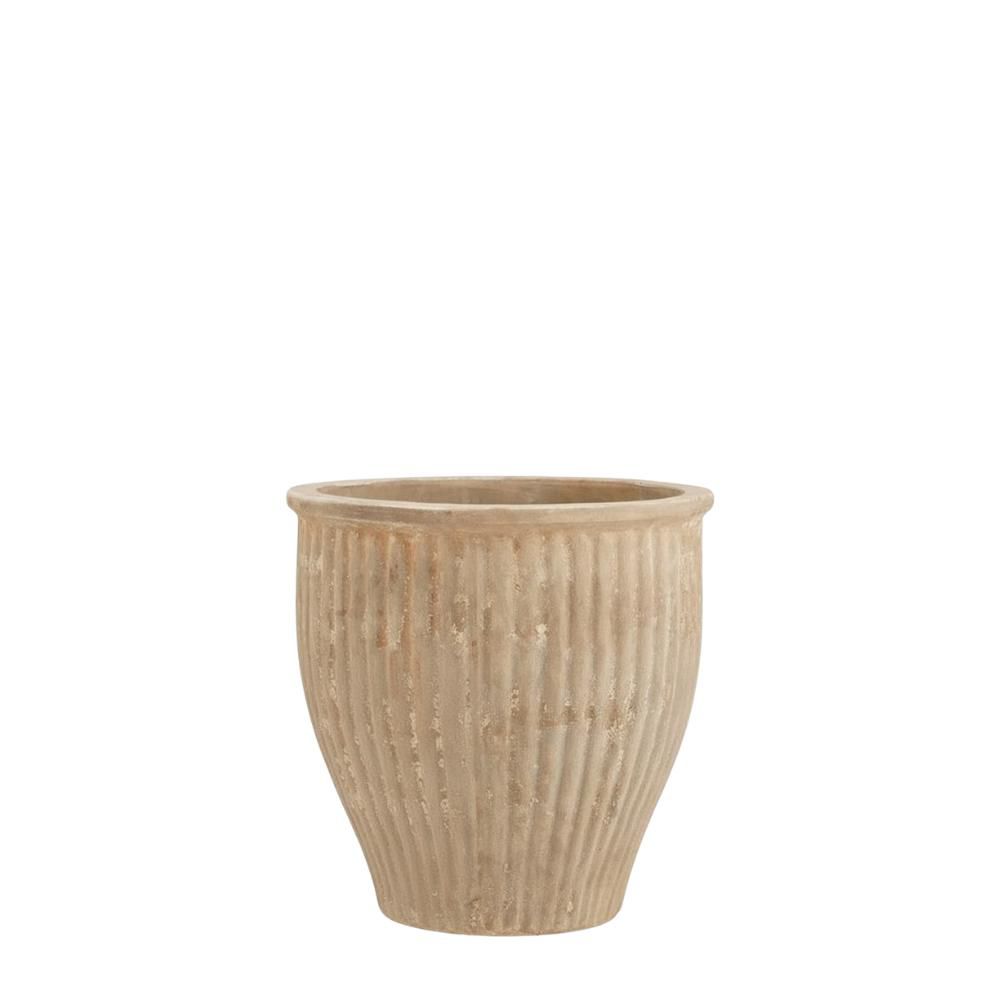 VASO TERRACOTTA D.46 CMH.36 CM -BELIZE- NATURALE