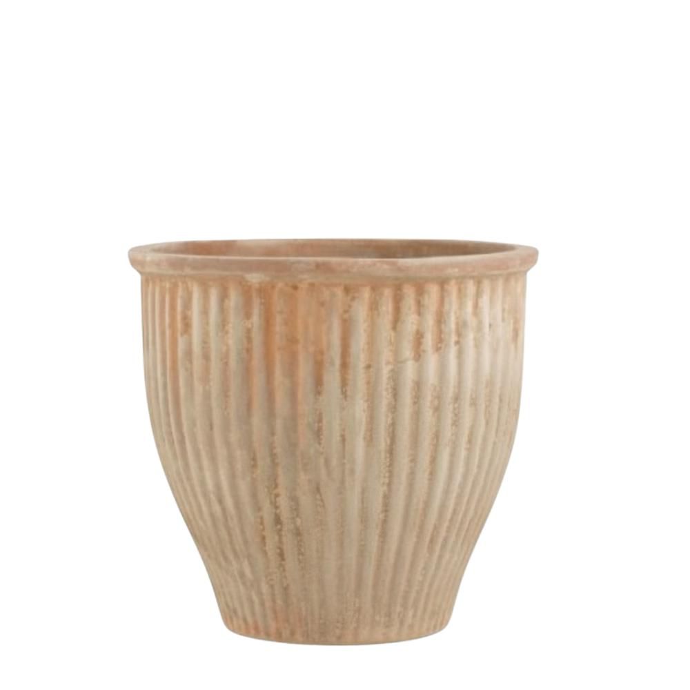VASO TERRACOTTA D.58 CMH.55 CM -BELIZE- NATURALE