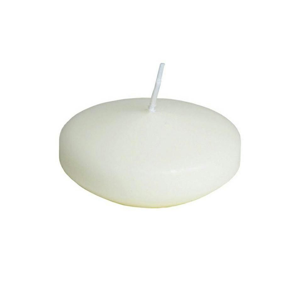 CANDELA GALLEGGIANTE D.8 CM CONF.PZ.8 AVORIO