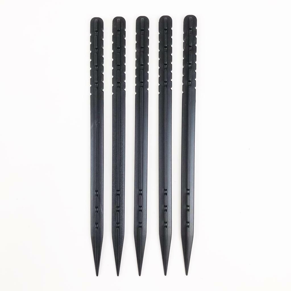 PUNTE PLASTICA H.11 CM CONF.PZ.1000 NERO