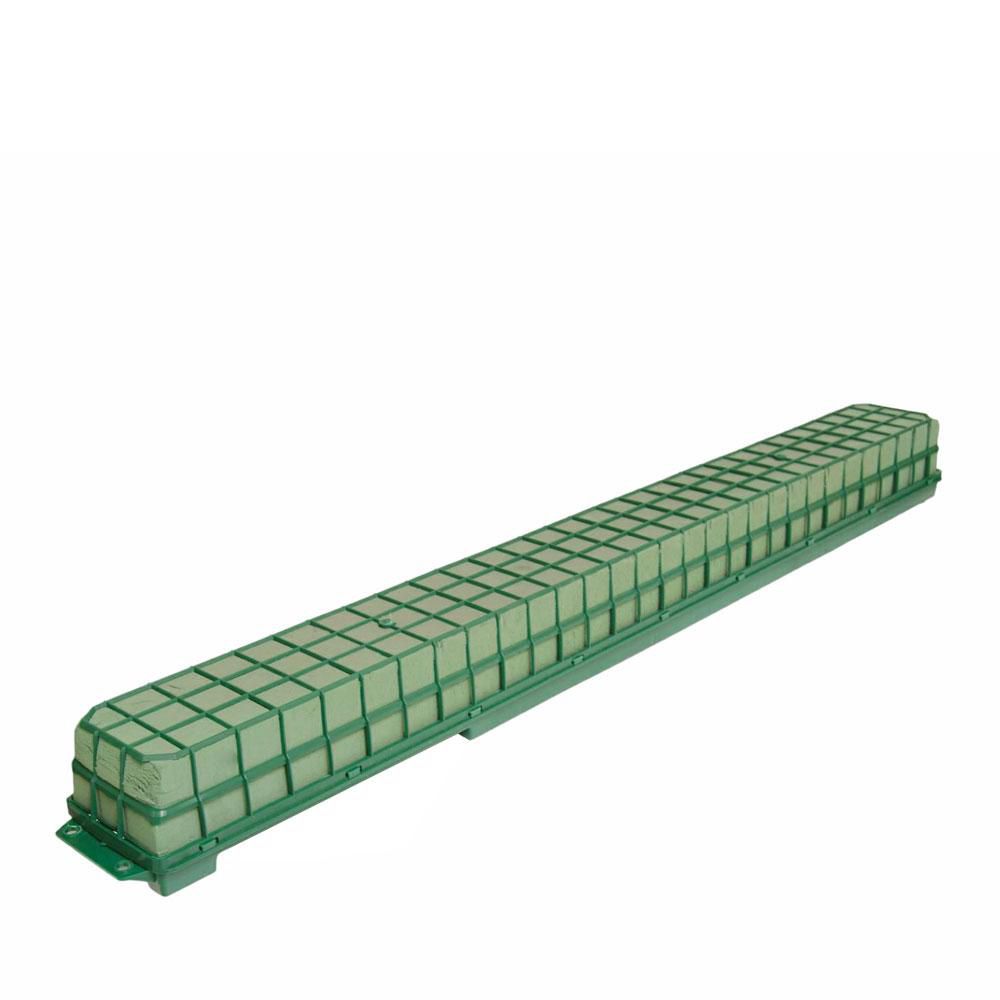 GABBIETTA FLOR C/SPUGNAPER CROCI 100X10X8 CM VERDE