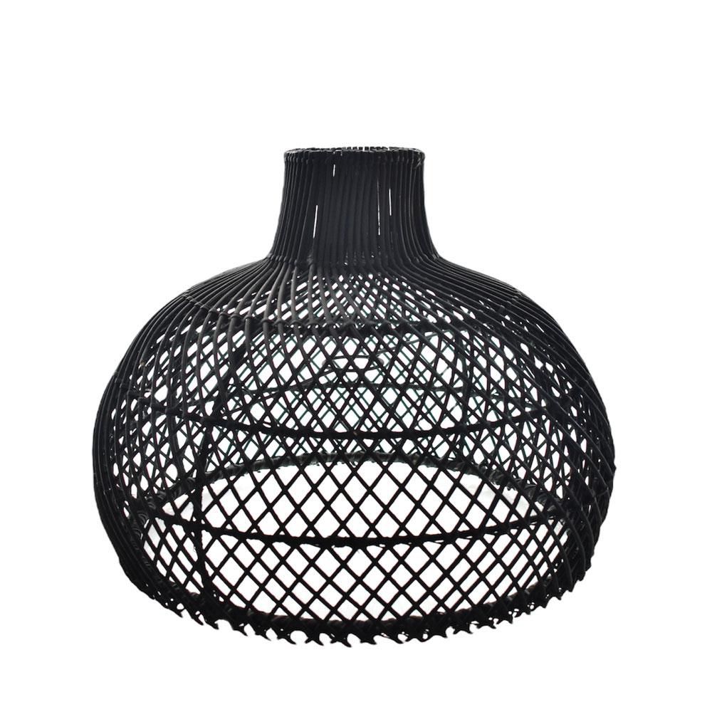 LAMPADARIO -VINTAGE- D.57 CM H.39 CM NERO