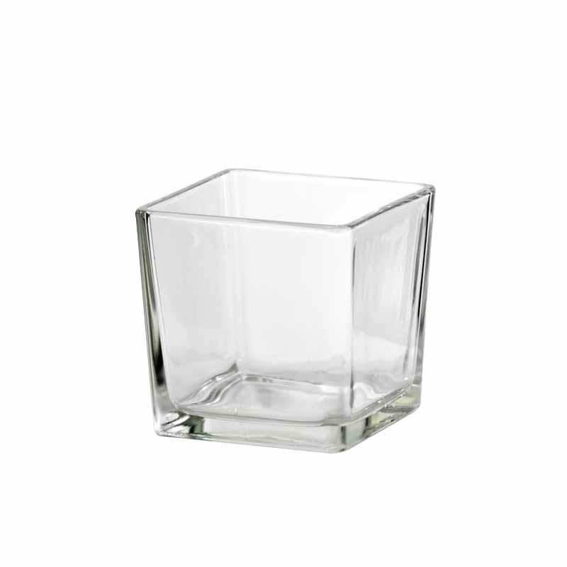 CUBO VETRO 12X12X12 CM CUBO VETRO 12X12X12 CM