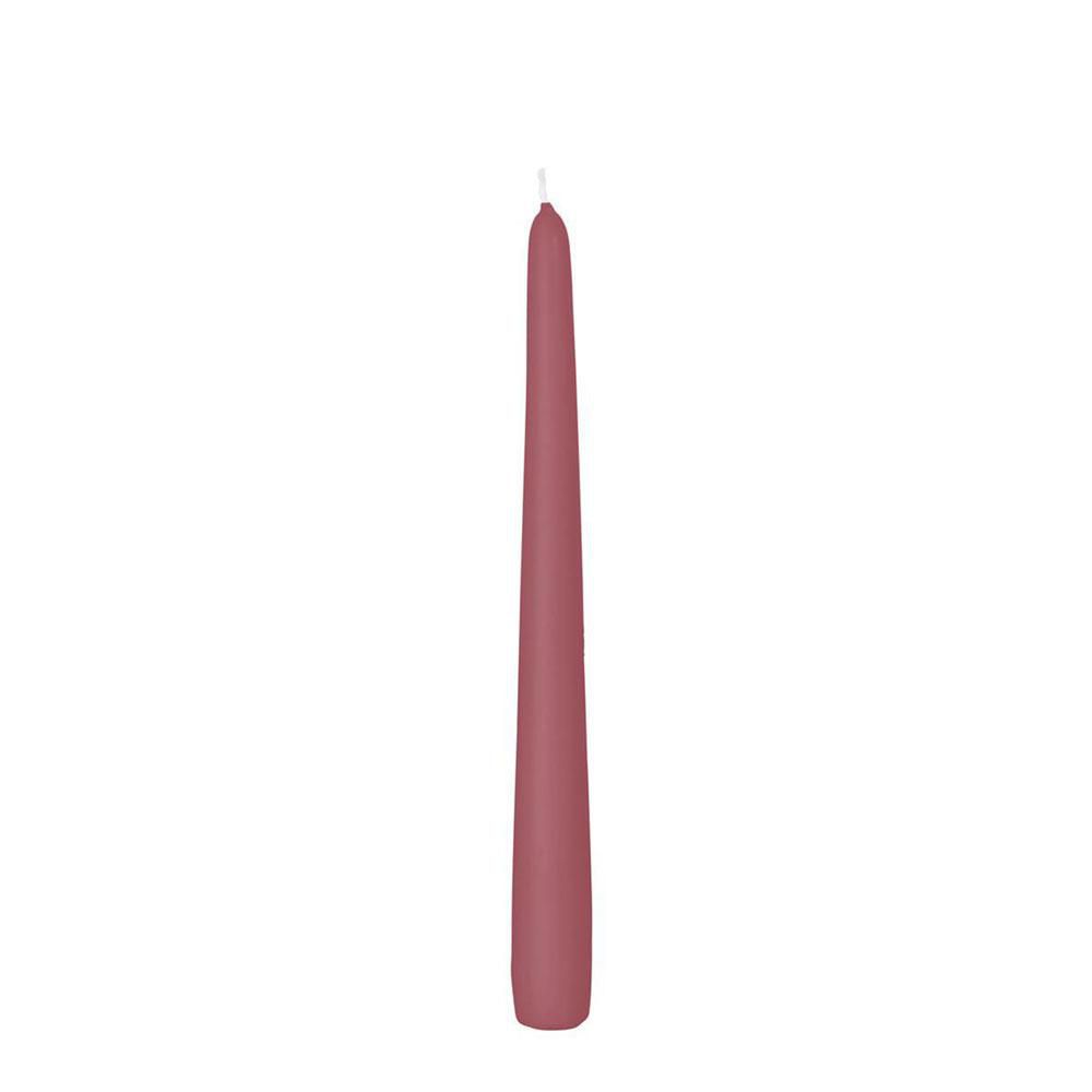 CANDELA CONICA D.2,5 CMH.25 CM -250/25- CONF. PZ.12 ROSA ANTICO CANDELA CONICA D.2,5 CMH.25 CM -250/25- CONF. PZ.12 ROSA ANTICO