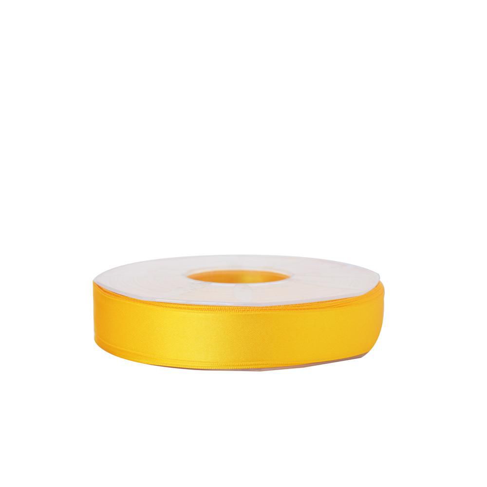 NASTRO DOPPIO RASO 25MM50MT H.Q. GIALLO OCRA