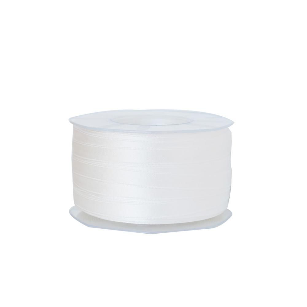 NASTRO DOPPIO RASO 10MM100MT H.Q. AVORIO