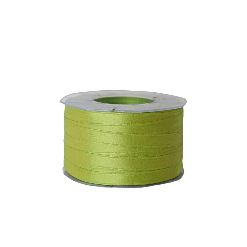 NASTRO DOPPIO RASO 10MM100MT H.Q. VERDE PRATO