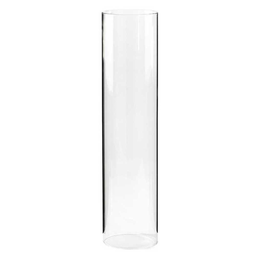 PARAFIAMMA VETRO CILINDRO D.12 CM H.50 CM S/BASE TRASPARENTE