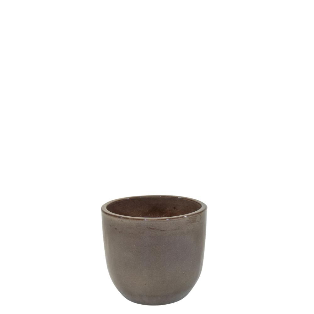 VASO CERAMICA D.58 CM H.51 CM -NOBLE EGG- MARRONE VASO CERAMICA D.58 CM H.51 CM -NOBLE EGG- MARRONE