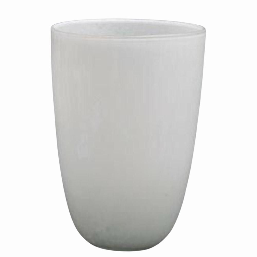VASO VETRO-ANTON- H55 D35 BIANCO DZ