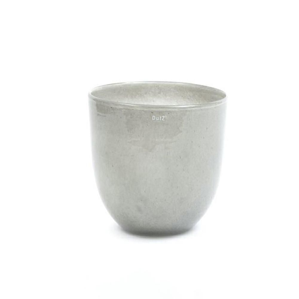 BOWL VETRO-ANTON- H.29 CM D.29 CM GRIGIO