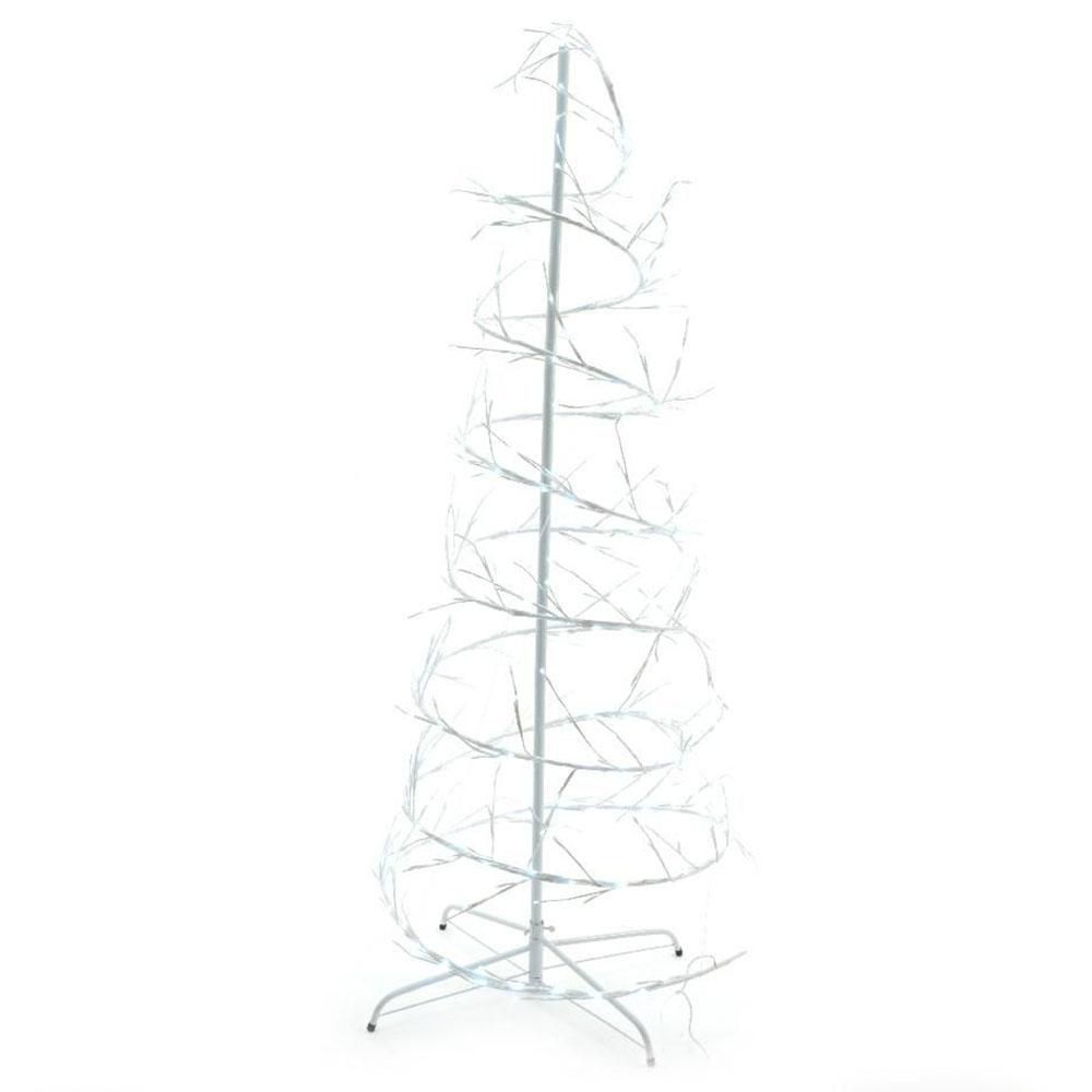 ALBERO SPIRALE LED 240CM-576L L.FREDDA INTERMITT.ESTERNO