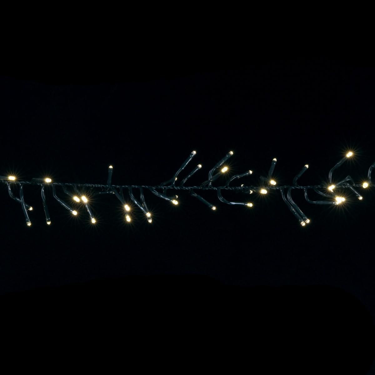 FILO 768 MICROLED CLUSTER 7.70 MT. L.CALDA/F.NERO INTERMIT. EST.