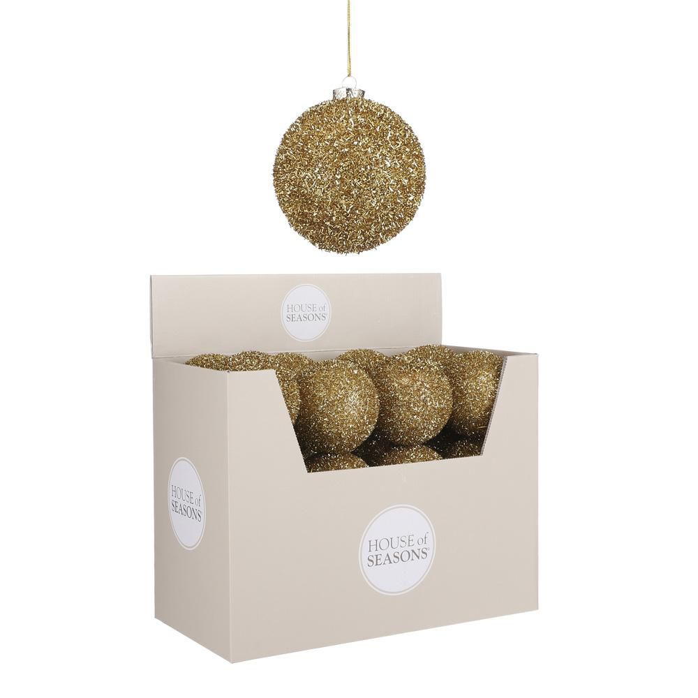 SFERA POLY MM.100 GLITTER ORO