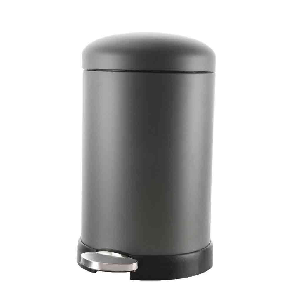 CESTINO ACCIAIO INOX 39X31X71,5 CM 30LT GRIGIO