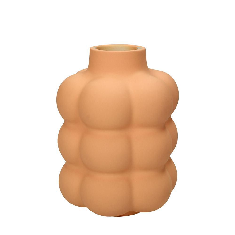 VASO CERAMICA BOLLE 12X11 CM H.17 CM -DOLOMITE- PESCA