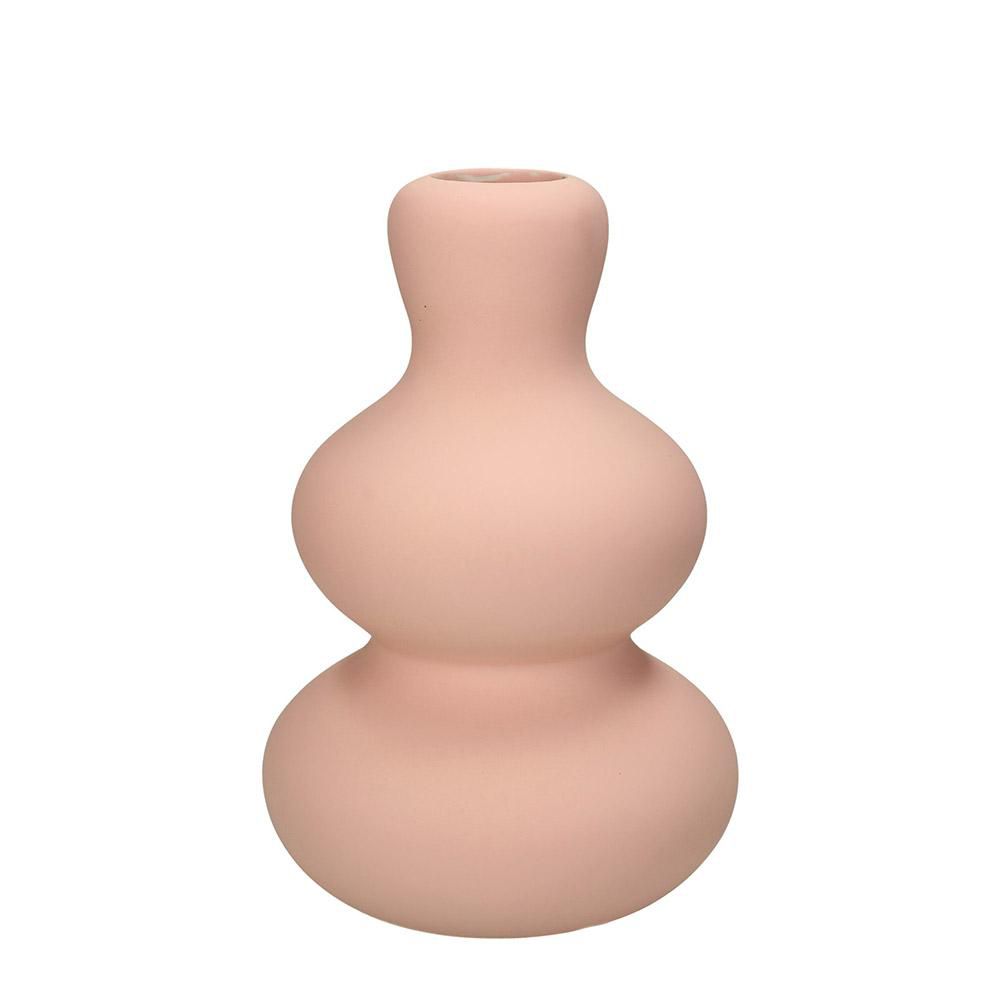 VASO CERAMICA D.13,5 CMH.20,4 CM -DOLOMITE- ROSA