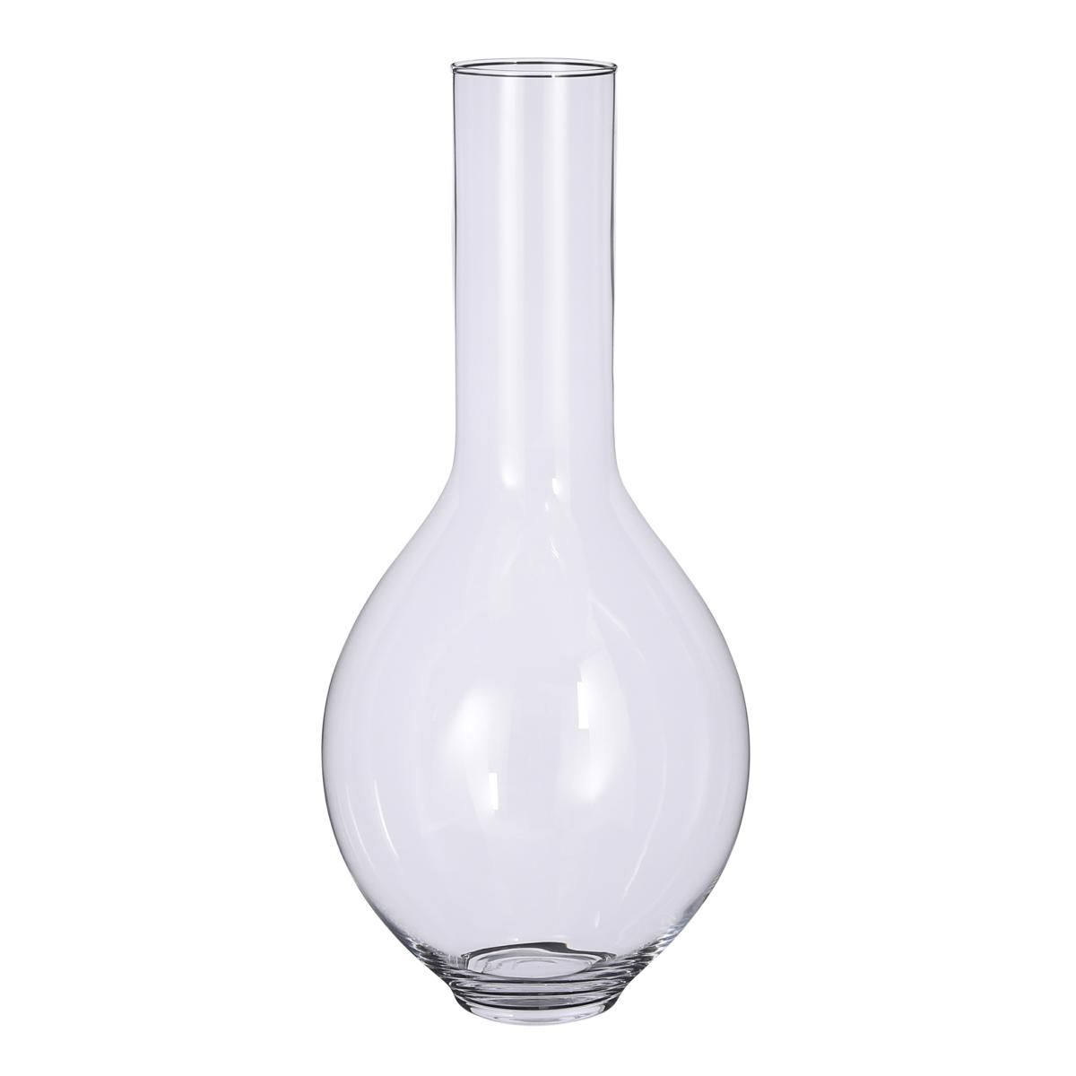 VASO VETRO D.32 CM H.70CM -NYLA- TRASPARENTE