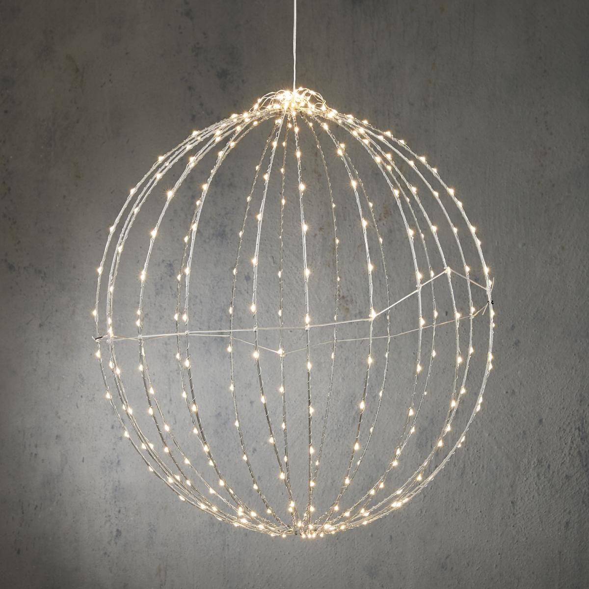 BALL LUMINOSA 400LED D.60 CM L.CALDA -BALL- ESTERNO