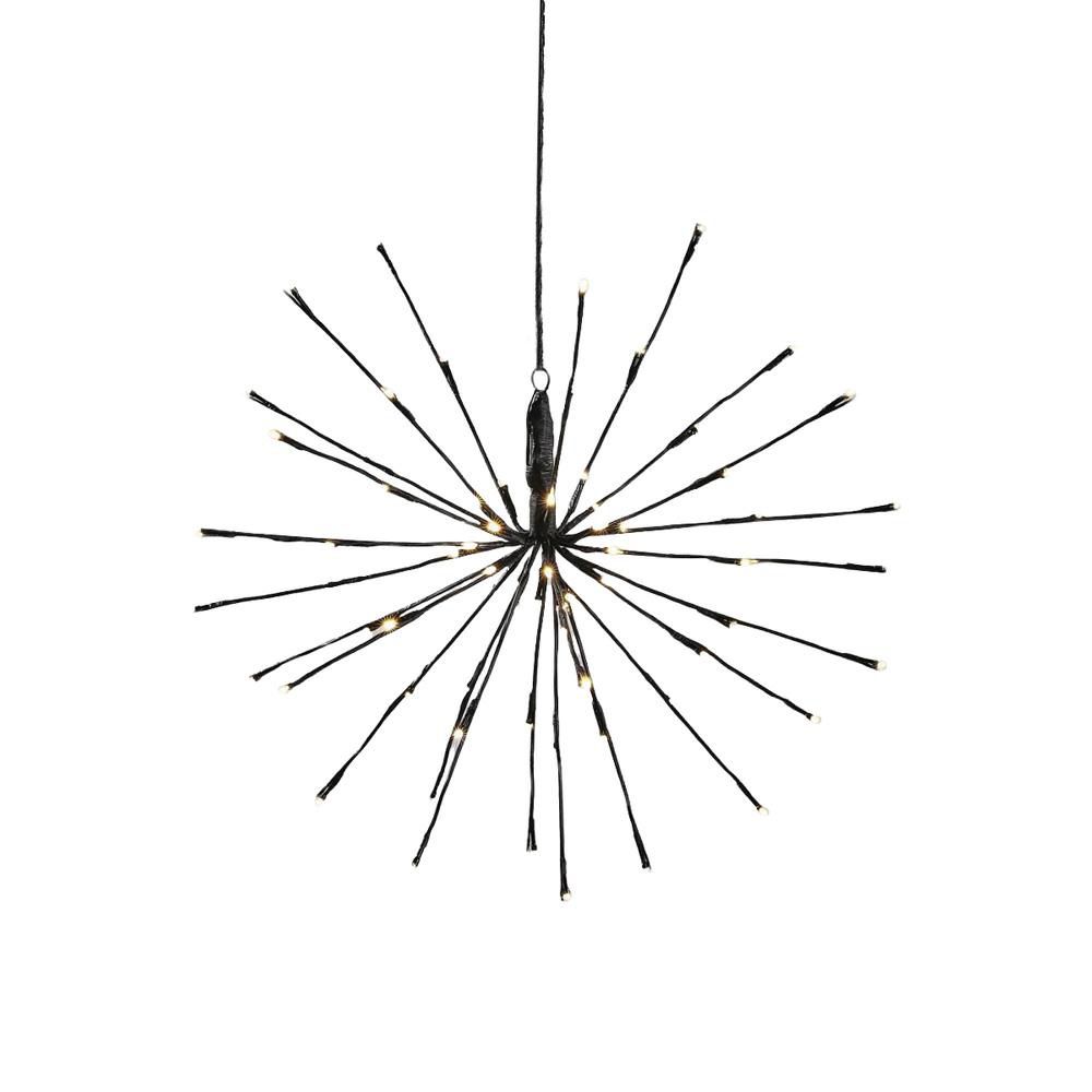 FUOCHI D ARTIFICIO 72LED D.45 CM L.CALDA -FIREWORK- ESTERNO