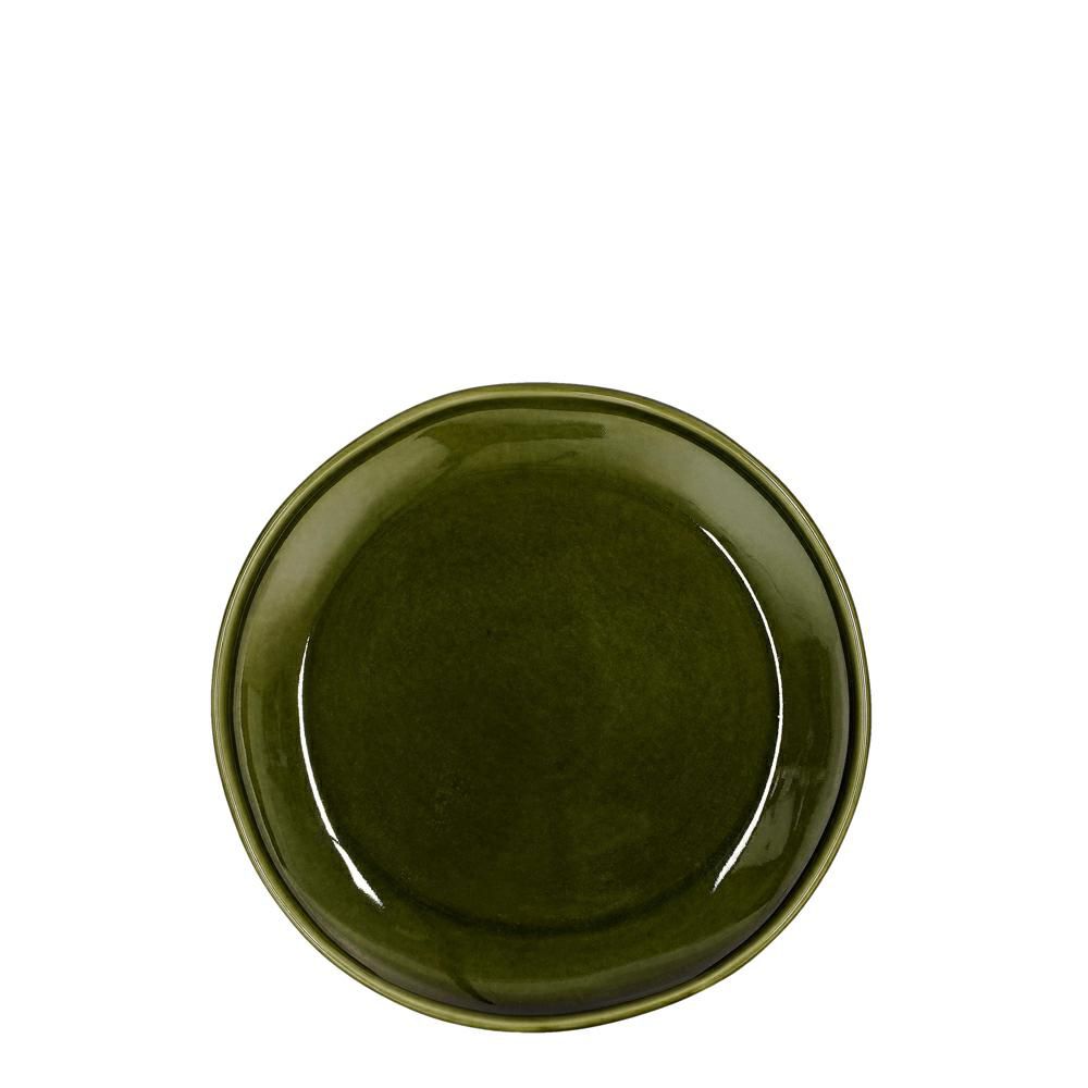 SET 6 PIATTI CERAMICA D.20 CM H.2 CM -RHEA- VERDE SET 6 PIATTI CERAMICA D.20 CM H.2 CM -RHEA- VERDE