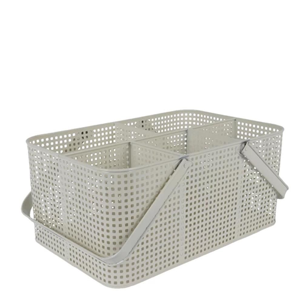 CASSETTA FERRO PORTAVIAVANDE 45X29 CM H.20,5 CM SABBIA