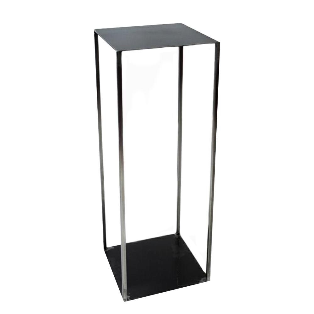 ALZATA FERRO BASE QUADRATA 37,5X37,5 CM H.180 CM ANTRACITE
