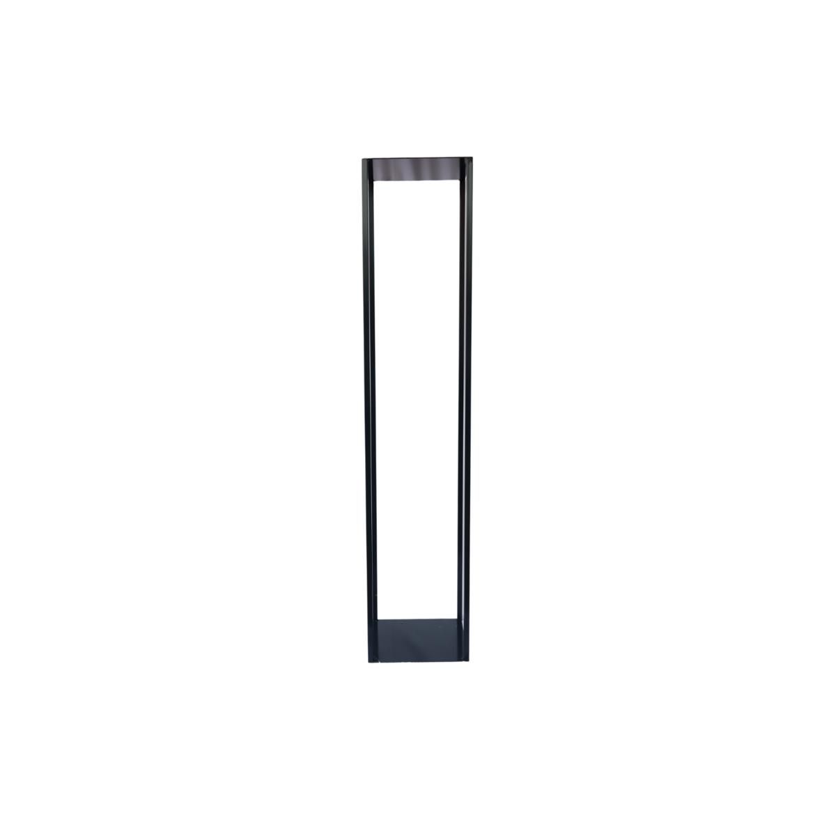 ALZATA FERRO BASE QUADRATA 38X38 CM H.180 CM BLU GRIGIO