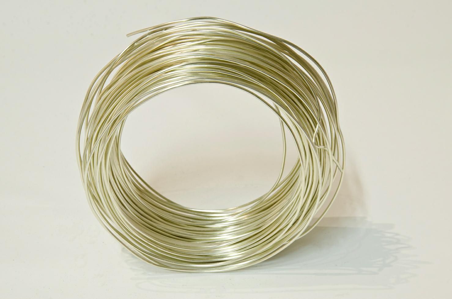 FILO ALLUMINIO D.0,2 CM60 MT. ARGENTO