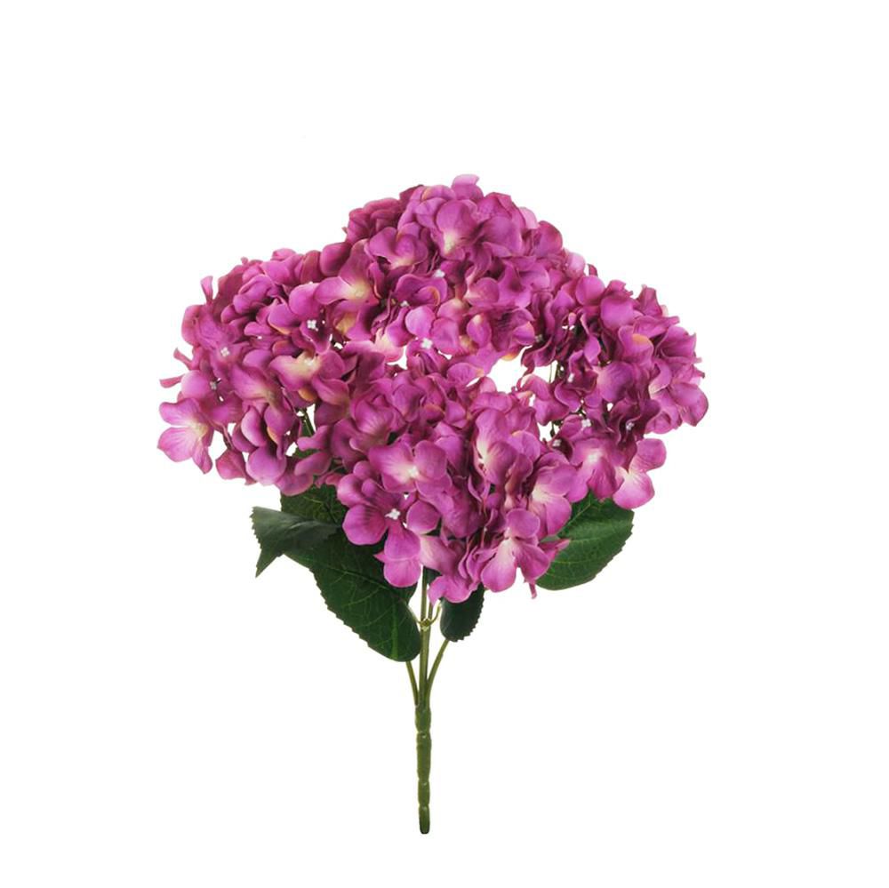 HYDRANGEA BOUQUET 5X CM.48 VIOLA