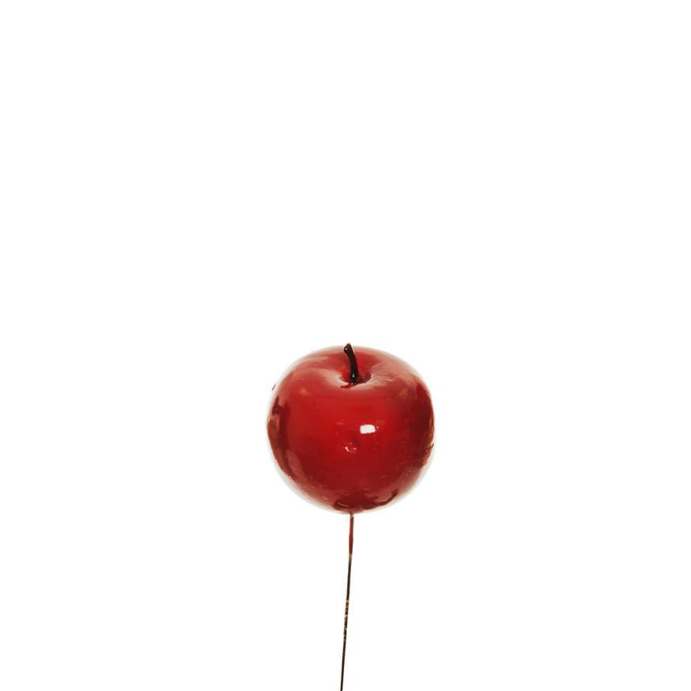 SET 8 MELINE D.6,5 CM H.17 CM ROSSO