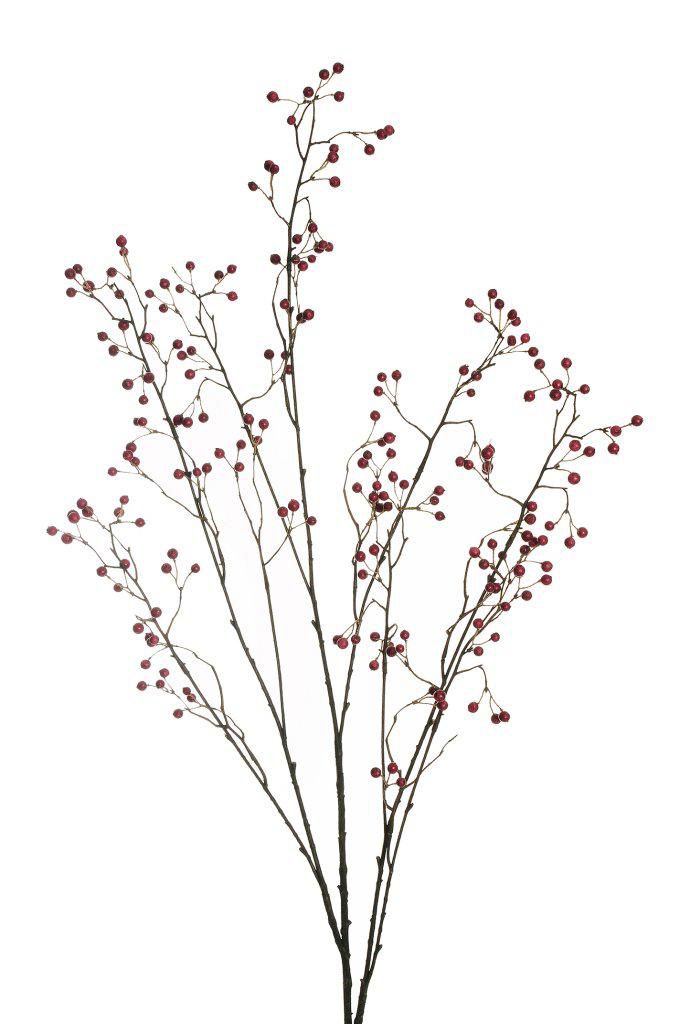BACCHE AUTUNNALI RAMO CM.133 ROSSO